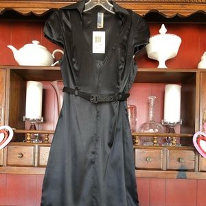 Nu Collective-Silk Little Black Dress